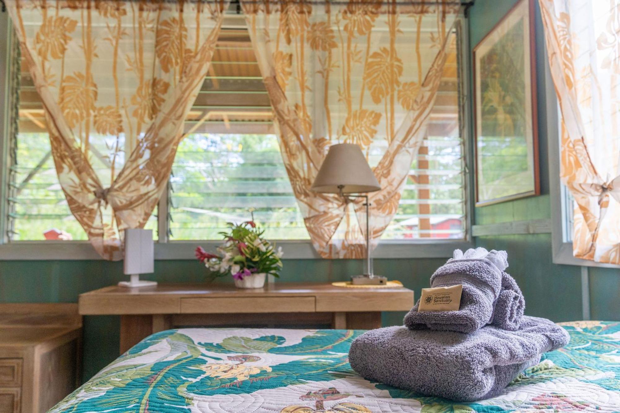 Vila Hawaiian Sanctuary Eco Retreat Center Pahoa Exteriér fotografie