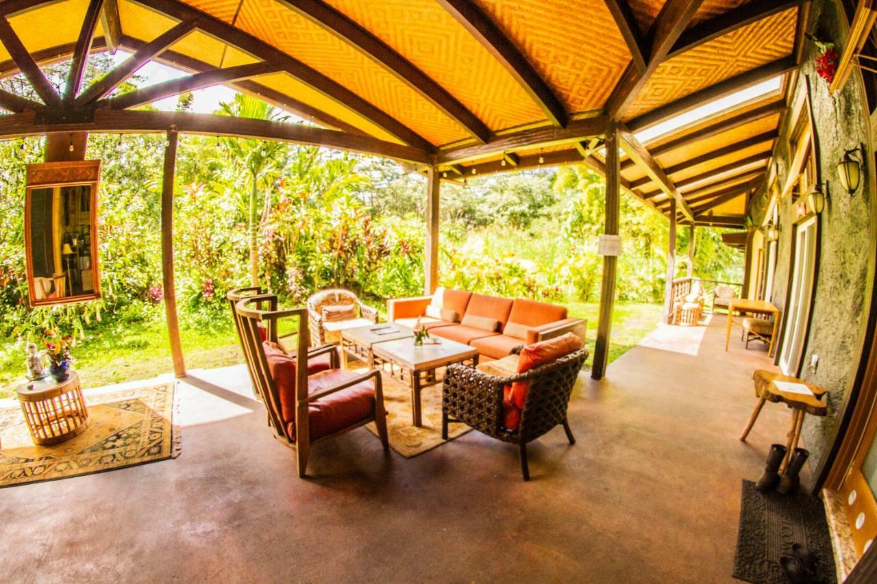 Vila Hawaiian Sanctuary Eco Retreat Center Pahoa Exteriér fotografie